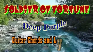 SOLDIER of FORTUNE / Deep Purple Guitar Chords and Lyrics Guide for Beginners