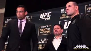 UFC 196: Fabricio Werdum vs. Cain Velasquez Staredown