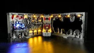 BriksMax Light Kit For Lego Batcave™ –  Shadow Box 76252