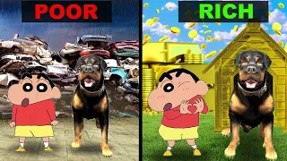 SHINCHAN & CHOP Become ULTRA RICH in GTA 5