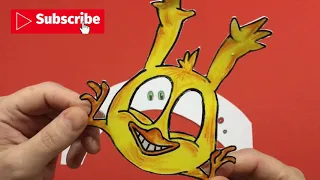 Where's Chicky?-Drawing and funny craft ideas