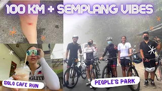 100 km ride + SEMPLANG HAHA