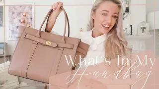 WHAT'S IN MY HANDBAG // Mulberry Zipped Bayswater Review  // Fashion Mumblr