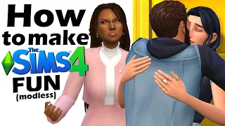 How to Have Fun in The Sims 4 WITHOUT Mods