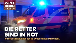 BRENNPUNKT BERLIN: Rettungswagen am Limit - Hilfe trotz Engpass? | WELT Doku Magazin