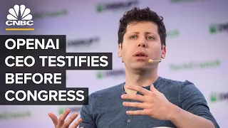 OpenAI CEO Sam Altman testifies during Senate hearing on AI oversight — 05/16/23