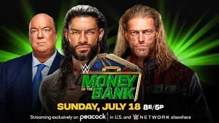 Roman Reigns vs Edge MONEY IN THE BANK 2021 Full match - WWE 2K Prediction