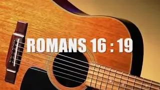 Romans 16:19 [Lyrics] - Chris Tomlin