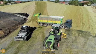 ERNEUERBARE ENERGIE AUS MAIS! Wir bauen ein 10 Meter Berg! aus Maissilage Energiemais Biogasanlage