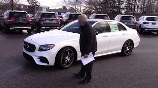 2018 Mercedes-Benz E43 4Matic Sedan video Tour and Demonstration with Tony