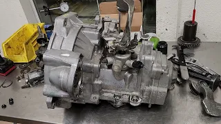 VW 02S 6 speed swap into 02J case for Mk4