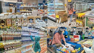 #ramadhanvlog Saatnya Belanja Bulanan Maret 2024 | Belanja Persiapan Ramadhan, Grocery Shopping