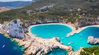 Cassis France | Boat Tour to Calanques | 4K