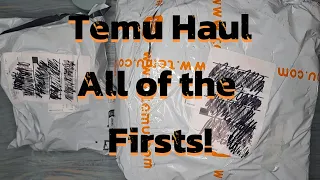 Temu Craft Haul - All of the Firsts!