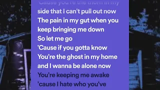 8) Pointh North - Ghost in my home (lyrics)