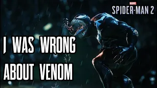 I Was Wrong About Venom In Marvel Spider-Man 2