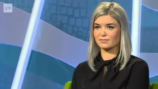 Susanna Koski Aamu-TV:ssä - Punavihreä, sinivalkoinen