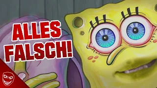 Alle gruseligen Mandela Effekte in Spongebob Schwammkopf!