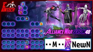 Dusting a Bullseye Boss | NewN vs ••M•• | Alliance War S48 W02