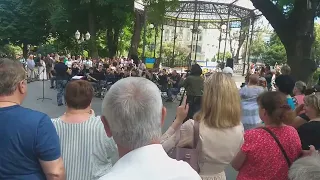 Концерт оркстра ВМС Украины. Одесса 25 июня 2022 года.