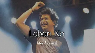 Labon Ko || lofi song || slow reverb song || #kk