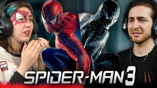 Girlfriend watches *SPIDER-MAN 3* for the first time !!