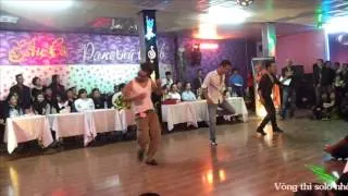 [S-FIRE STUDIO] HANOI SALSA SOLO 2012 - Final Round - Male Group 2