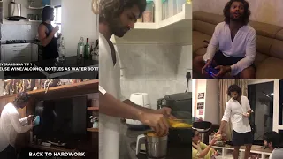 Vijay Devarakonda Home Cleaning and Cooking Video | vijay devarakonda cleaning his house