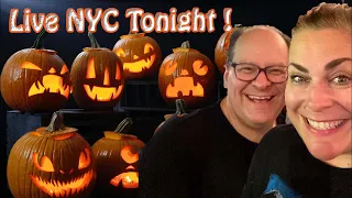 Live NYC 🎃 Halloween Weekend Starts! #newyork #pumpkins #halloween