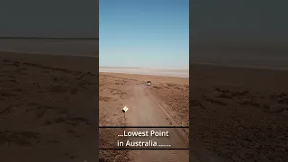 Lowest Point In Australia - 15m Below Sea Level
