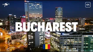 Glimpse of Bucharest by Night, Summer, Autumn & Winter | Drone Footage 4K Ulta HD - DON'T MISS