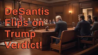 Ron DeSantis Condemns Trump's Guilty Verdict After Joking About Trial
