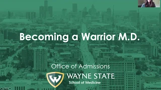 Becoming a Warrior M.D. at Wayne State University