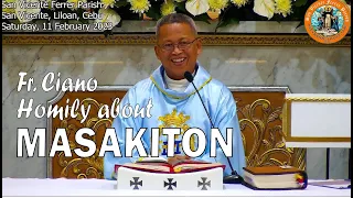 Fr. Ciano Homily about MASAKITON - 2/11/2023