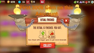 1st 300k Gem on this account | King of Thieves