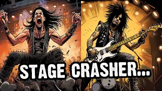 Motley Crue Concert Gone Wild: Fan Rushes the Stage