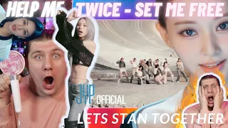 I NEED HELP | TWICE "SET ME FREE" M/V | ONCE REACTION