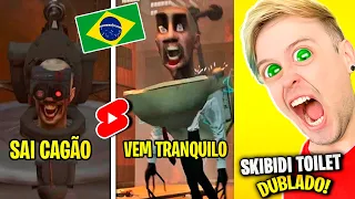 MUITO ENGRAÇADO! SKIBIDI TOILET DUBLADO do BRASIL! TUDO FEZ SENTIDO! O FILME - Pai Também Joga 2.0