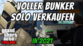 Voller Bunker SOLO verkaufen in GTA Online 2021 | schnell Geld verdienen Tipps