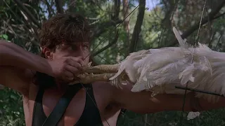 Стрельба из лука курицей (Горячие головы 2, 1993)
