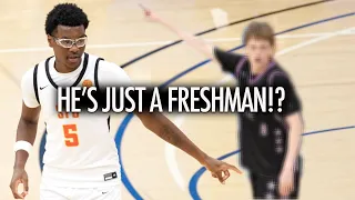 How Bryce James Faced Off Against Freshman Hooper Who Scored 8 Threes!