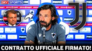 AFFARE UFFICIALE CHIUSO! LA JUVENTUS ANNUNCIA L'ACCORDO CON LA SQUADRA DI PIRLO. JUVENTUS NEWS