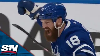 Jordie Benn Scores First of the Season in First Game With Maple Leafs
