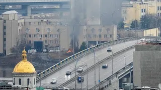 Sirenengeheul in Kiew: Viele Menschen fliehen aus der Stadt