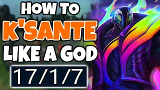 How to play K'SANTE like a GOD (Crazy outplay potential) | 12.21 - League of Legends