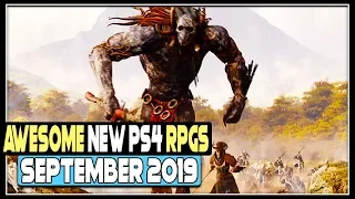 5 AWESOME NEW PS4 RPGs COMING IN SEPTEMBER 2019 (UPCOMING GAMES 2019)