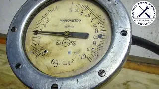 1950s Broken Tire Inflator - Restoration