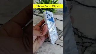 iphone 5s Convert to iPhone 13 pro #shorts #ytshorts #youtubeshorts #trending