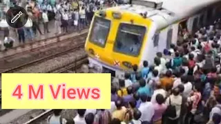 MUMBAI LOCAL TRAIN CROWD|Most Crowded Train in India|Most Crowded Train in the World|Mumbai Lifeline