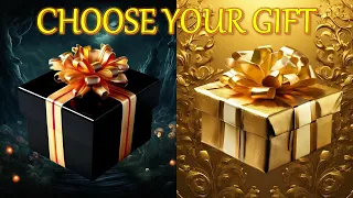 Choose your gift 🖤🎁💛 #gift #choose #quiz #giftbox #luckygiftbox #funny